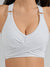 Candy Wrap Sports Bra - White Image 8