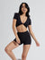 AirKnit Reversible Crop - Onyx Black Image 0