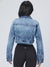 Desire Denim Jacket - Medium Wash Image 7