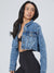 Desire Denim Jacket - Medium Wash Image 11