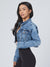 Desire Denim Jacket - Medium Wash Image 13