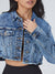 Desire Denim Jacket - Medium Wash Image 15