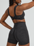 Synergy Seamless Sports Bra - Charcoal Image 0