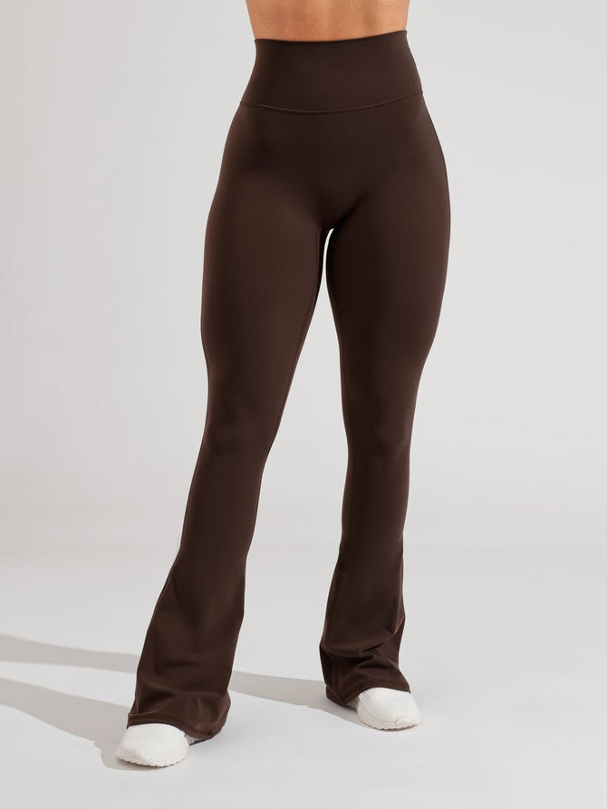 Foxy Flare Legging - Journey Dark Brown Image 3