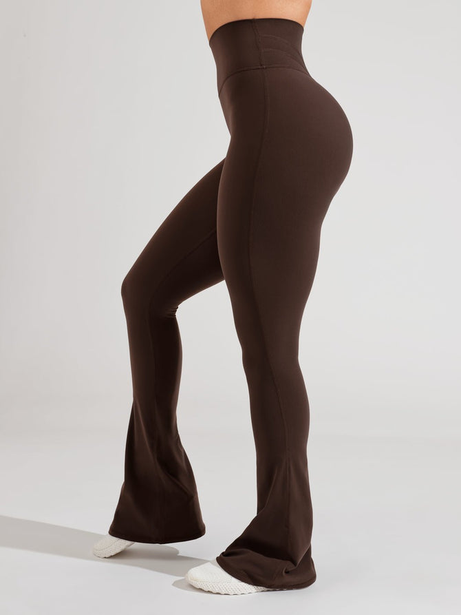 Legacy Flare Legging - Journey Dark Brown Image 4