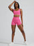 Synergy Seamless Sports Bra - Miami Vice Pink Image 4